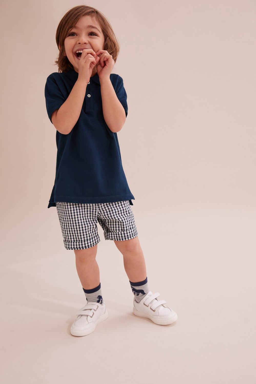Gingham Short