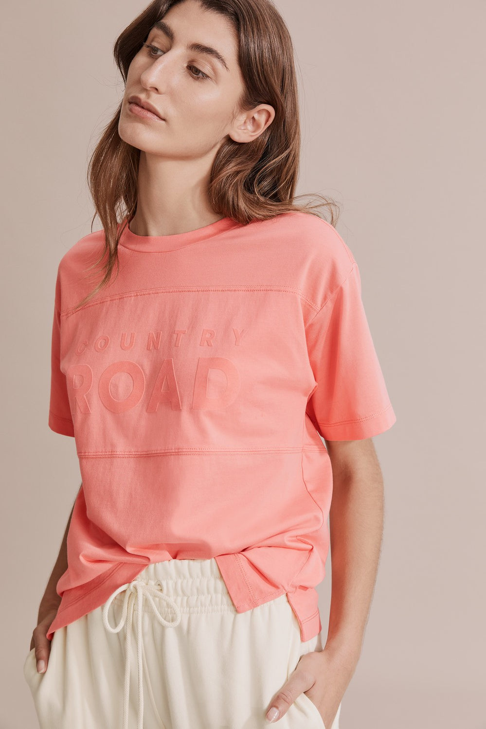 Cotton Modern Logo T-Shirt