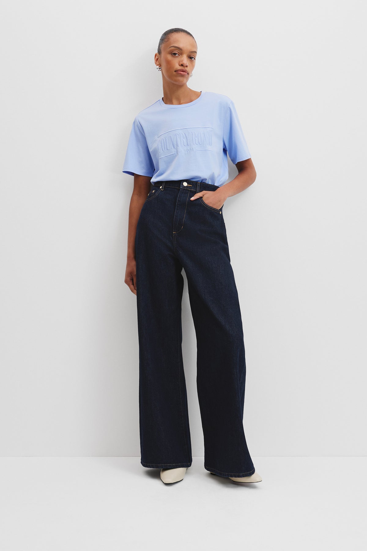 Australian Cotton Heritage Embroidered T-Shirt
