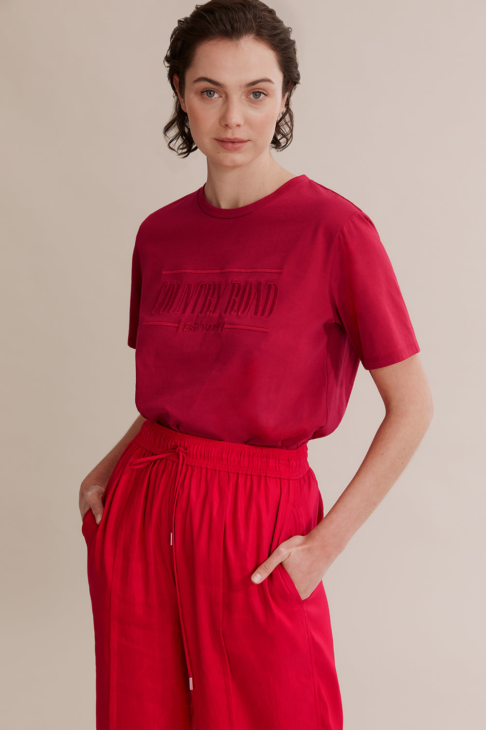 Australian Cotton Heritage Embroidered T-Shirt