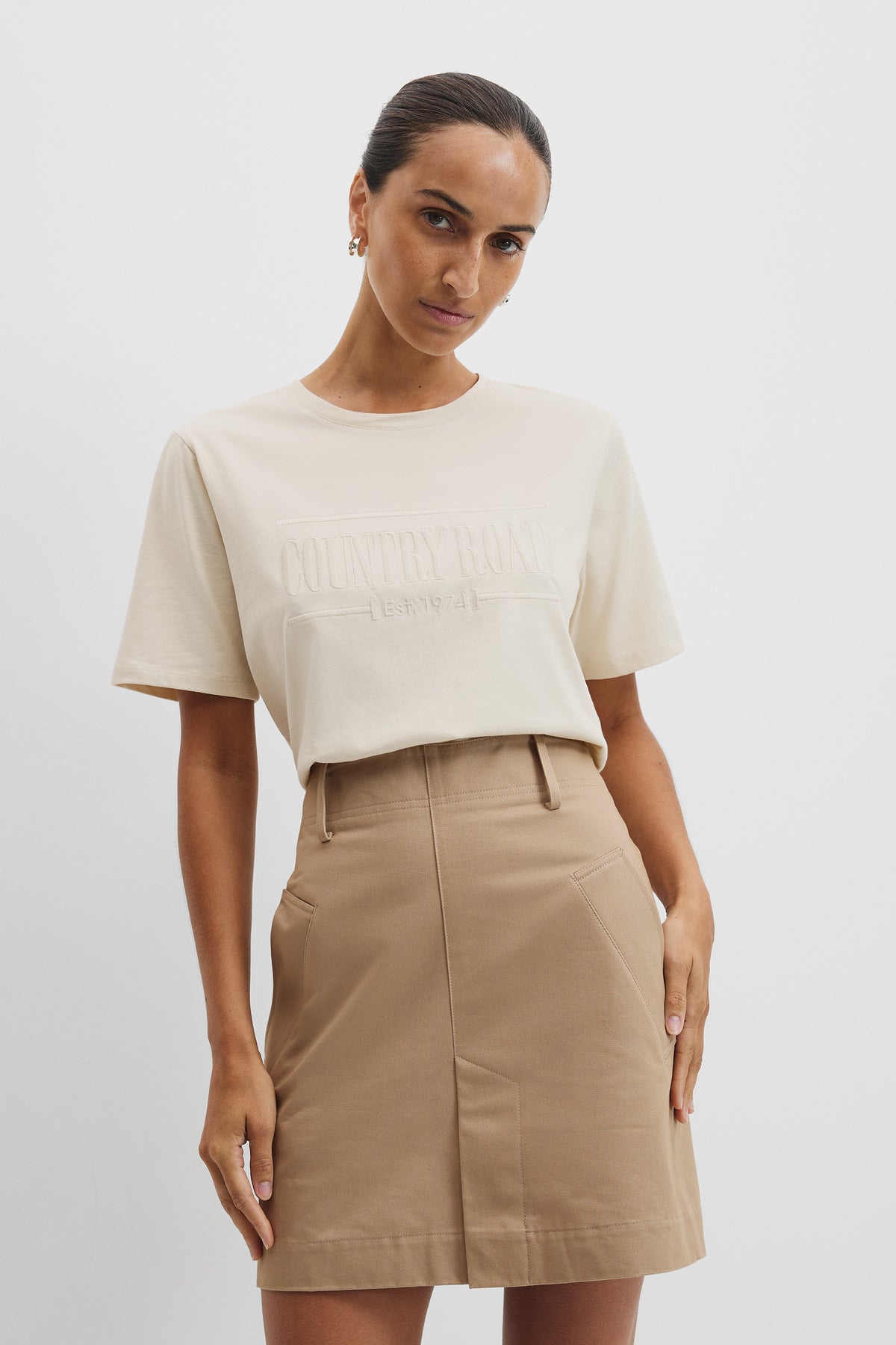 Australian Cotton Heritage Embroidered T-Shirt
