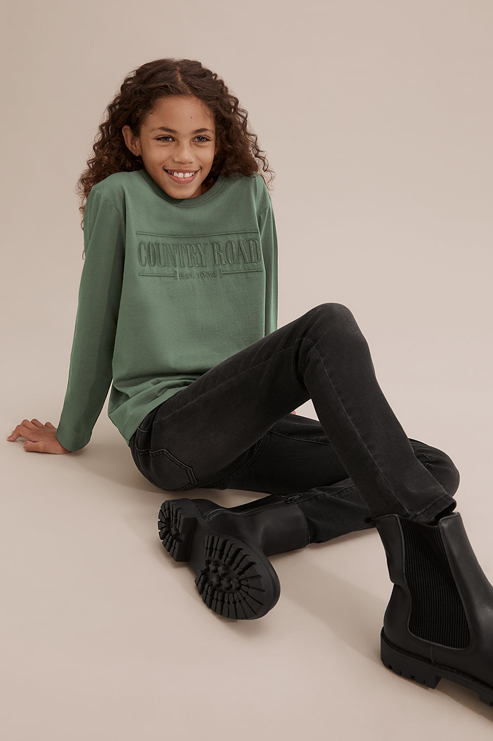 Australian Cotton Long Sleeve Heritage T-Shirt