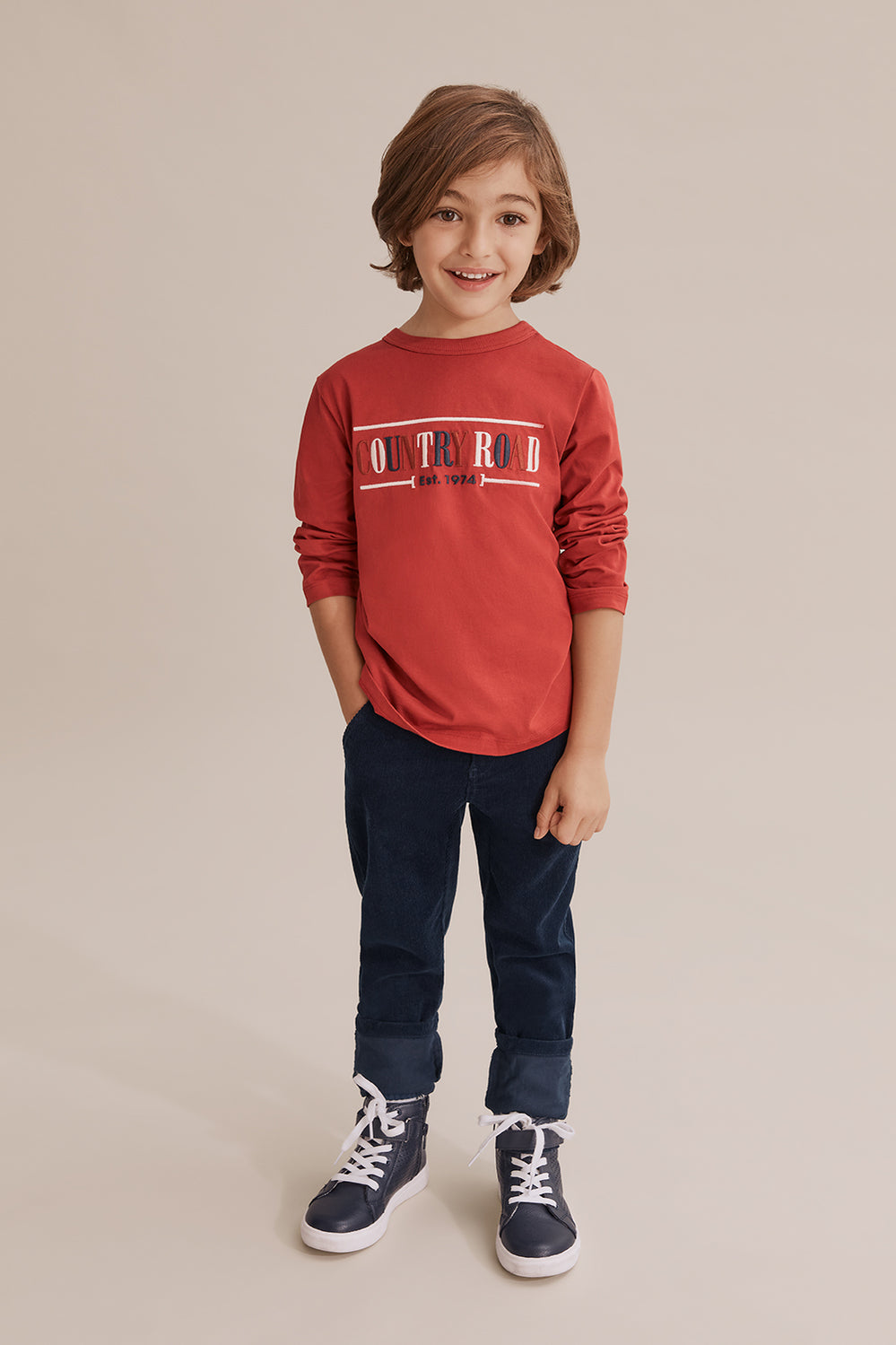 Australian Cotton Long Sleeve Heritage T-Shirt