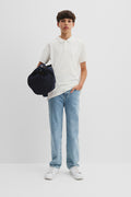 Teen Recycled Cotton Blend Polo Shirt