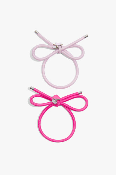 Bow Hair Tie Pack Of 2