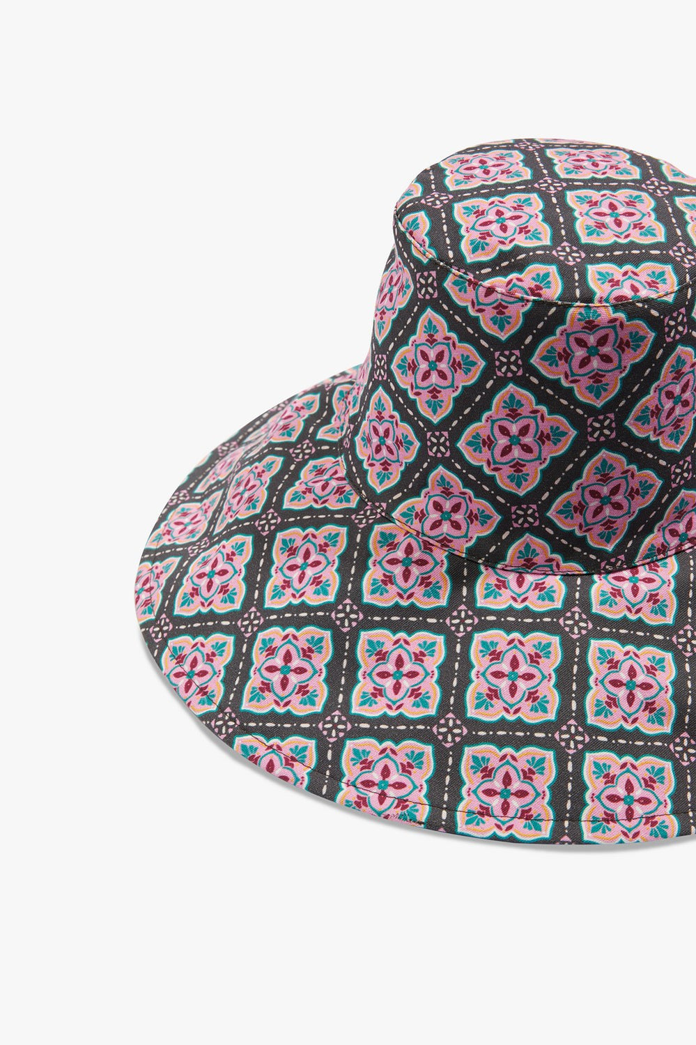 Reversible Tile Bucket Hat
