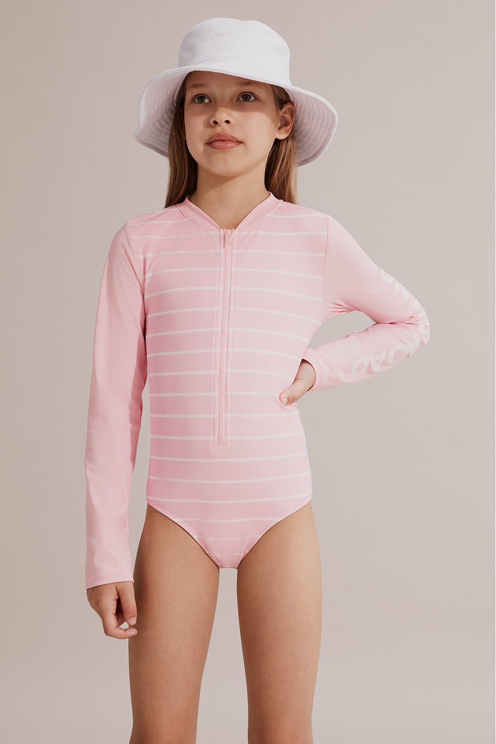 Nylon Logo Swimsuit