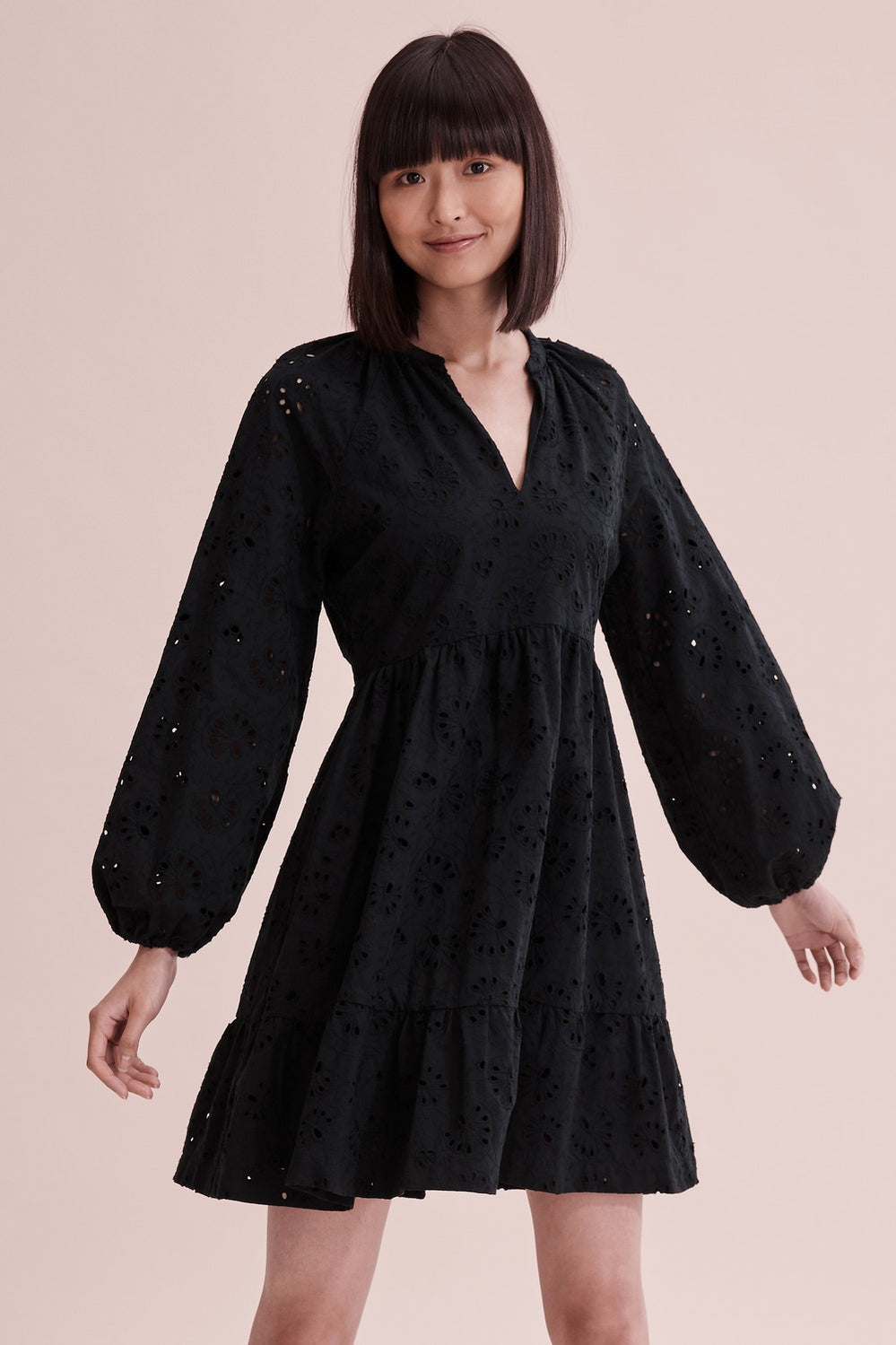 Broderie Dress