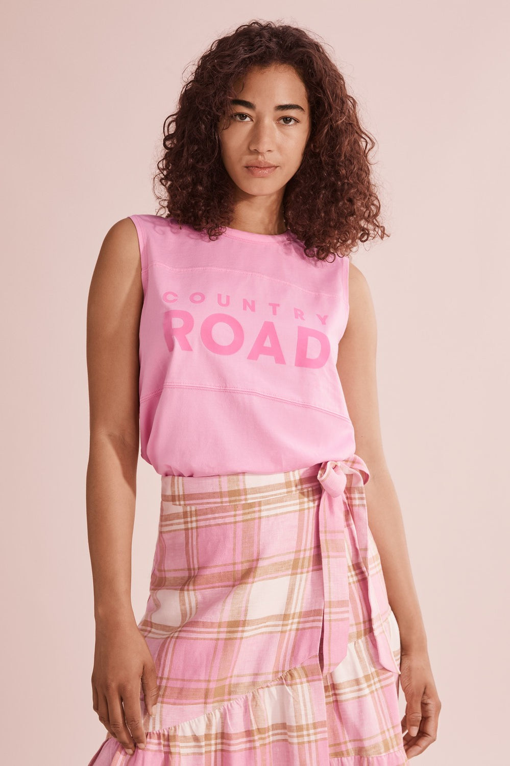 Cotton Modern Logo Tank
