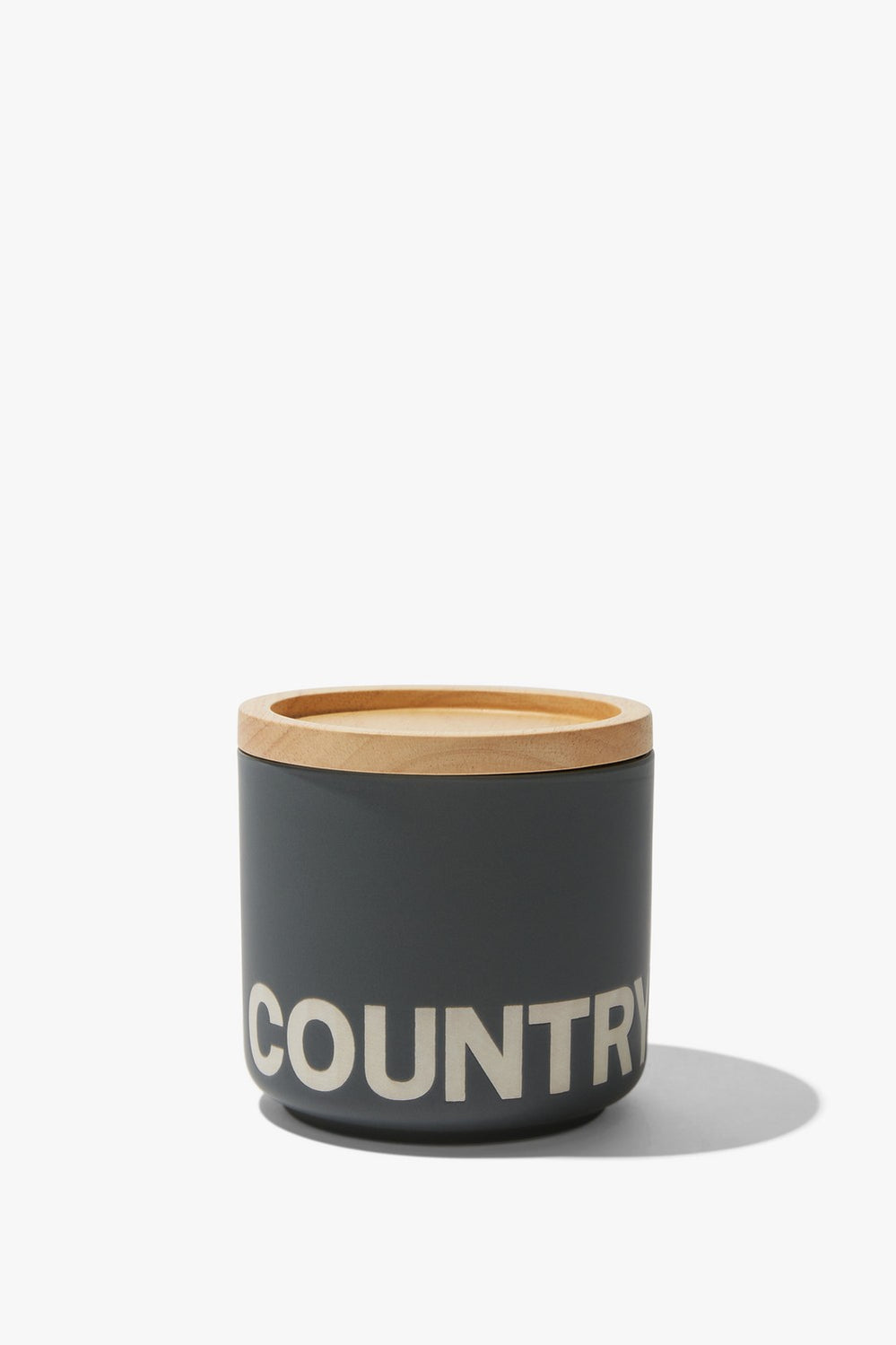 Demm Stoneware Small Canister