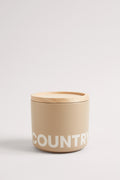 Demm Stoneware Small Canister