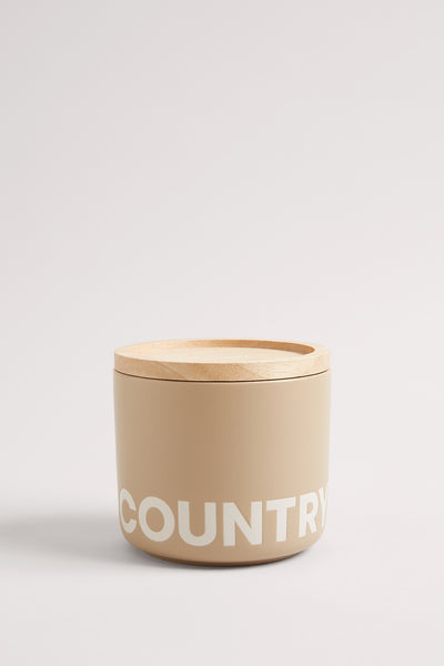 Demm Stoneware Small Canister