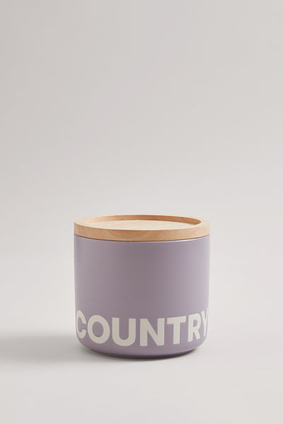 Demm Stoneware Small Canister