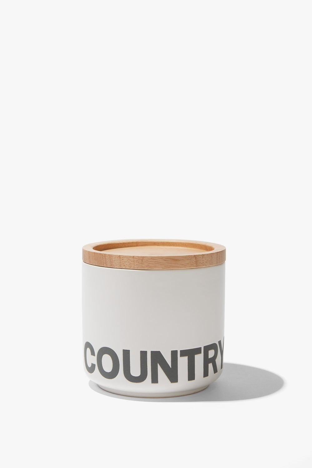Demm Stoneware Small Canister