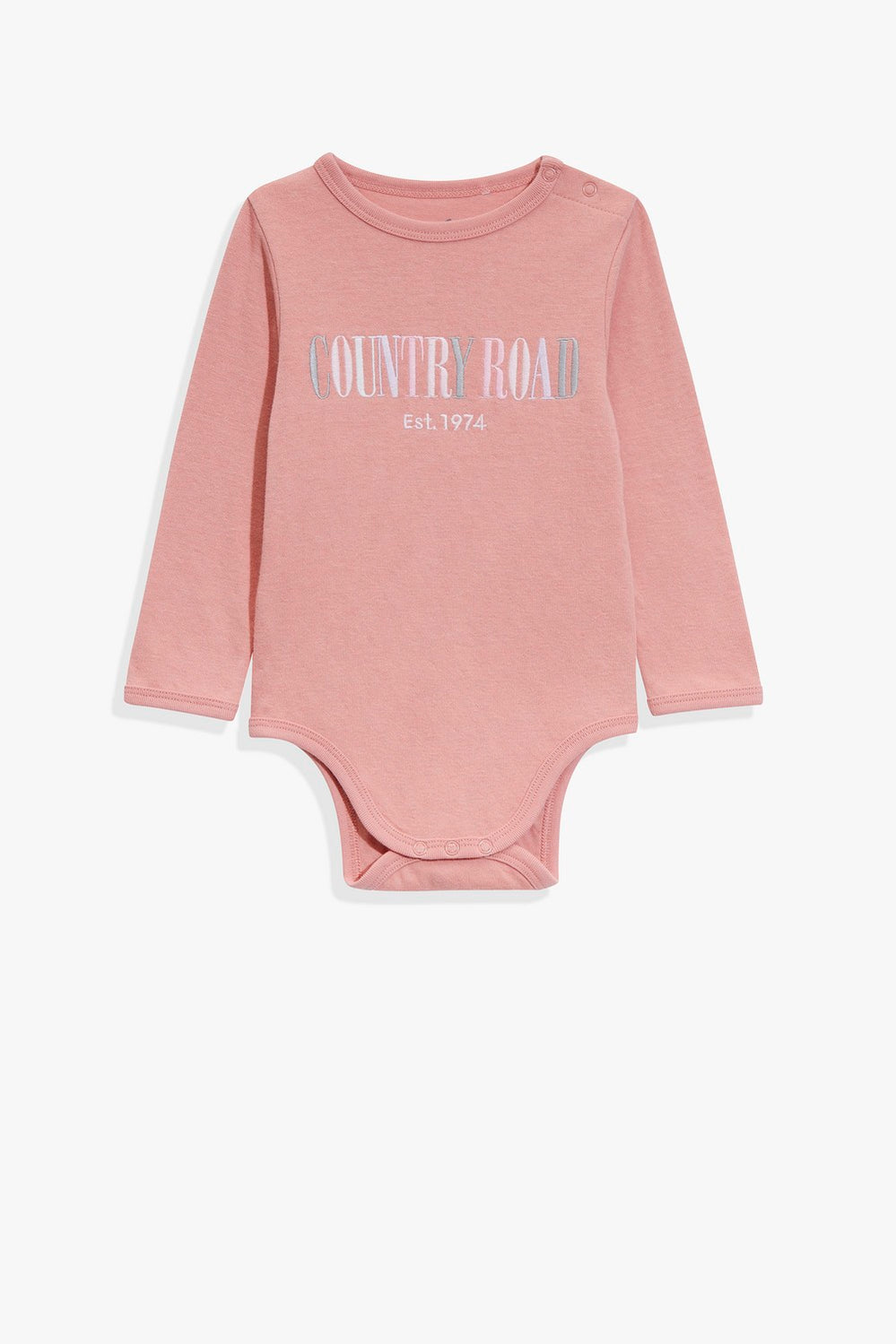 Unisex Cotton Heritage Long Sleeve Bodysuit