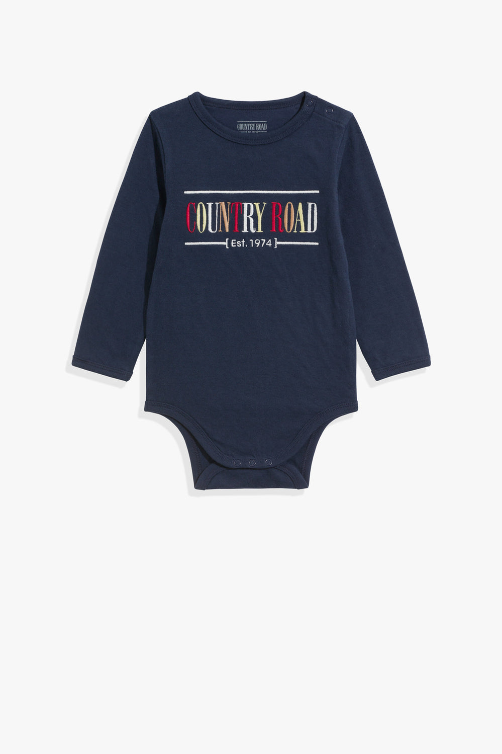 Unisex Cotton Heritage Long Sleeve Bodysuit