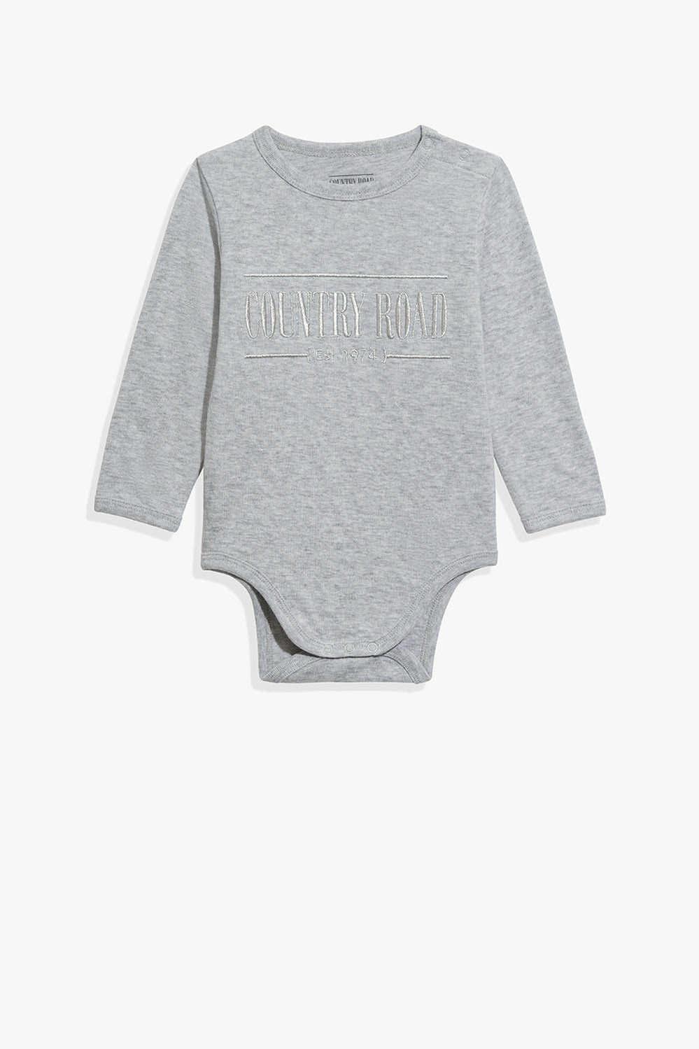 Unisex Cotton Heritage Long Sleeve Bodysuit