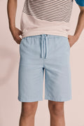 Teen Drawcord Linen Short