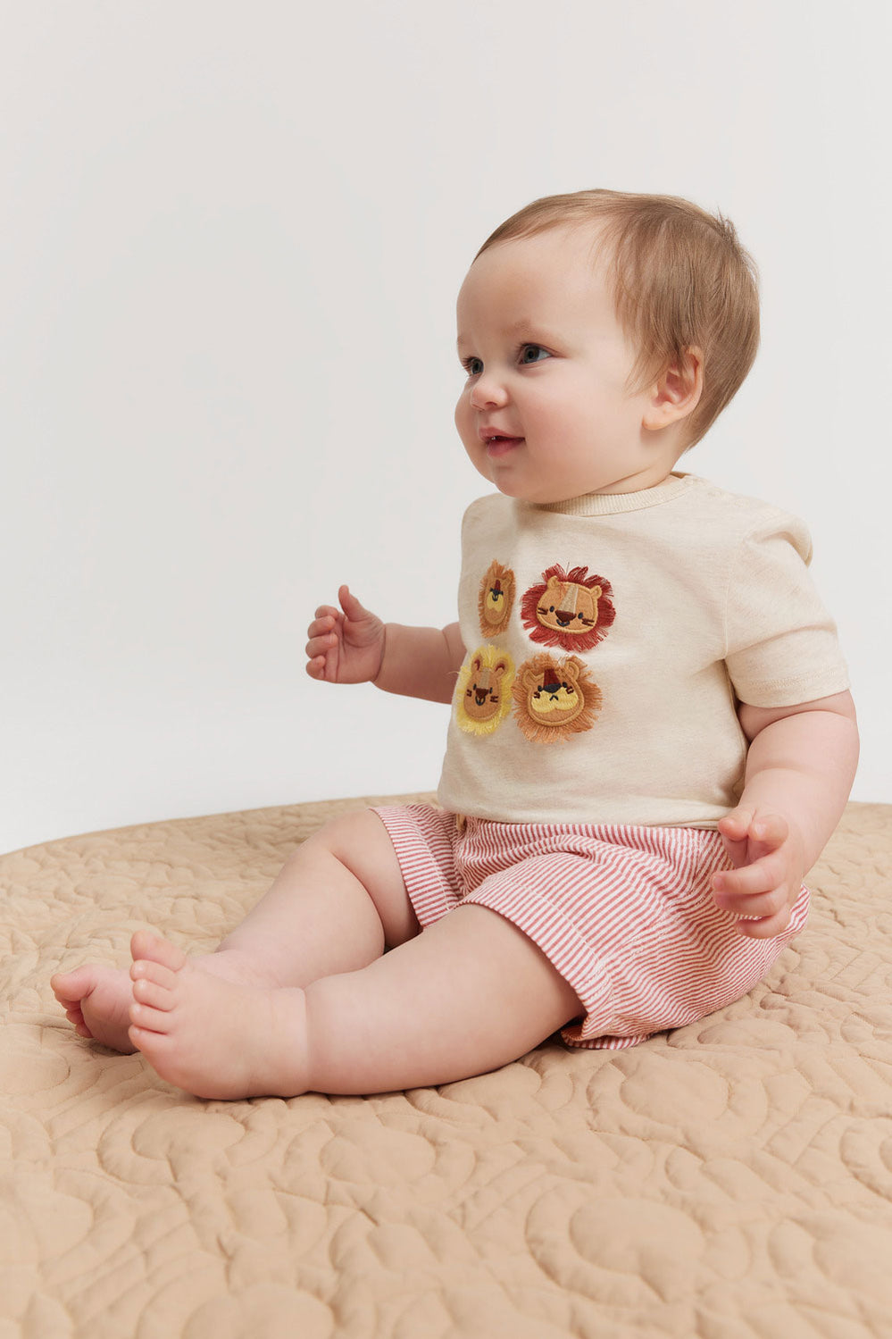 Cotton Seersucker Short