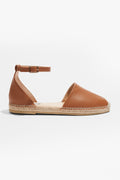 Leather Espadrille