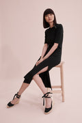Rib Detail Dress