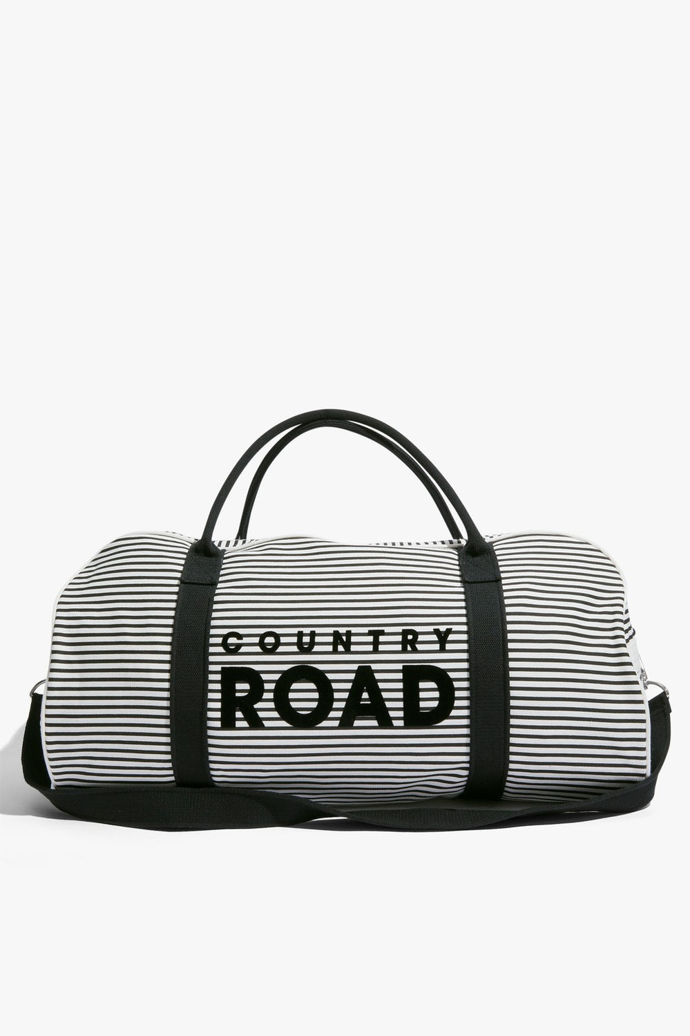 Flocked Stripe Tote