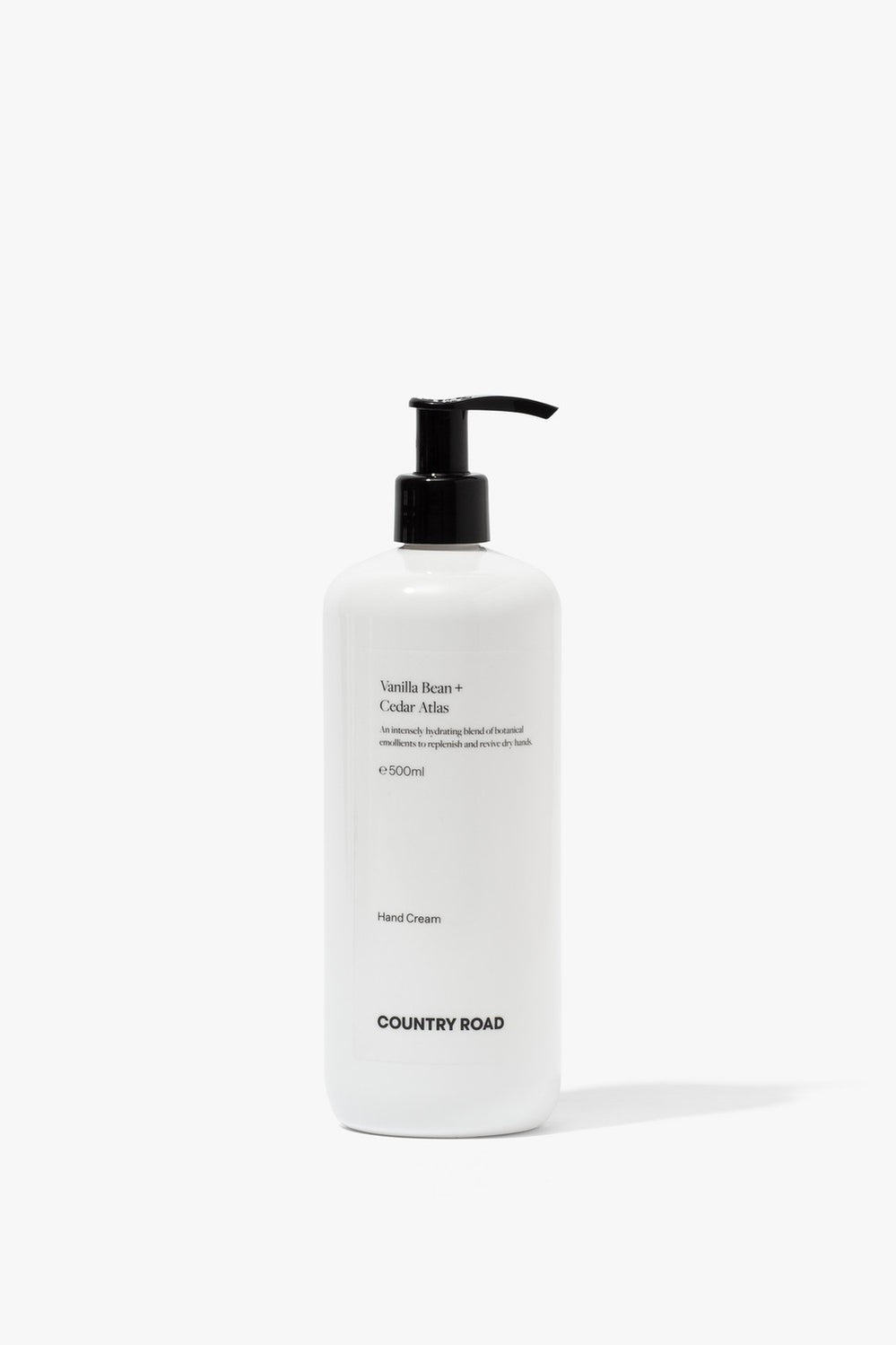 Vanilla Bean + Cedar Atlas Hand Cream 500Ml