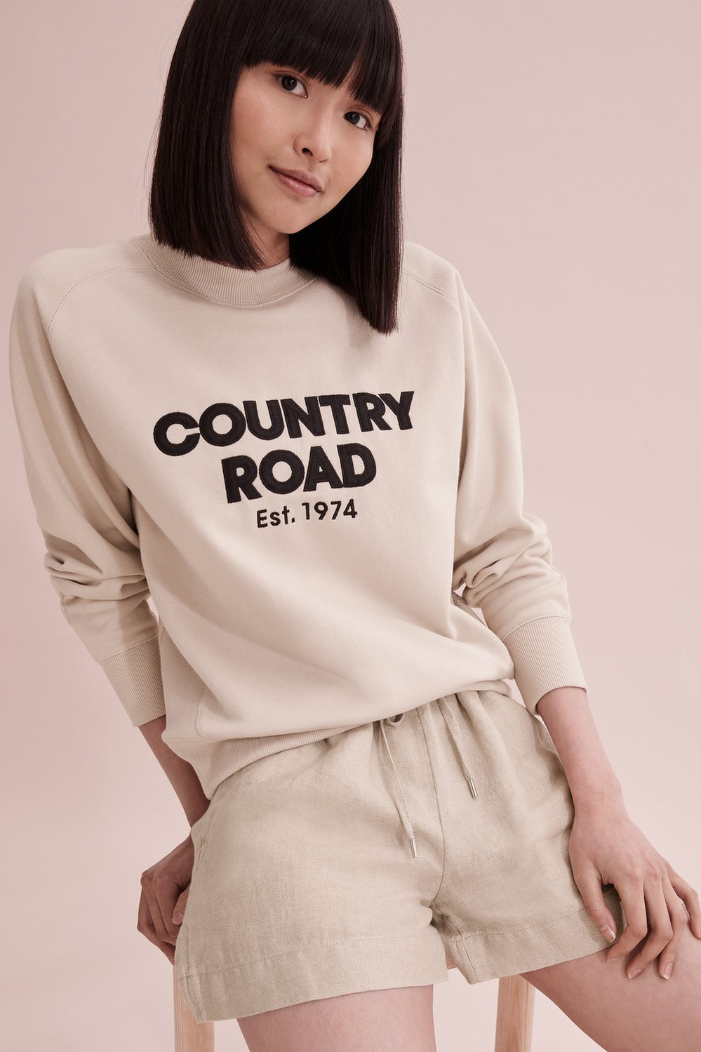 Cotton Casual Logo Sweat