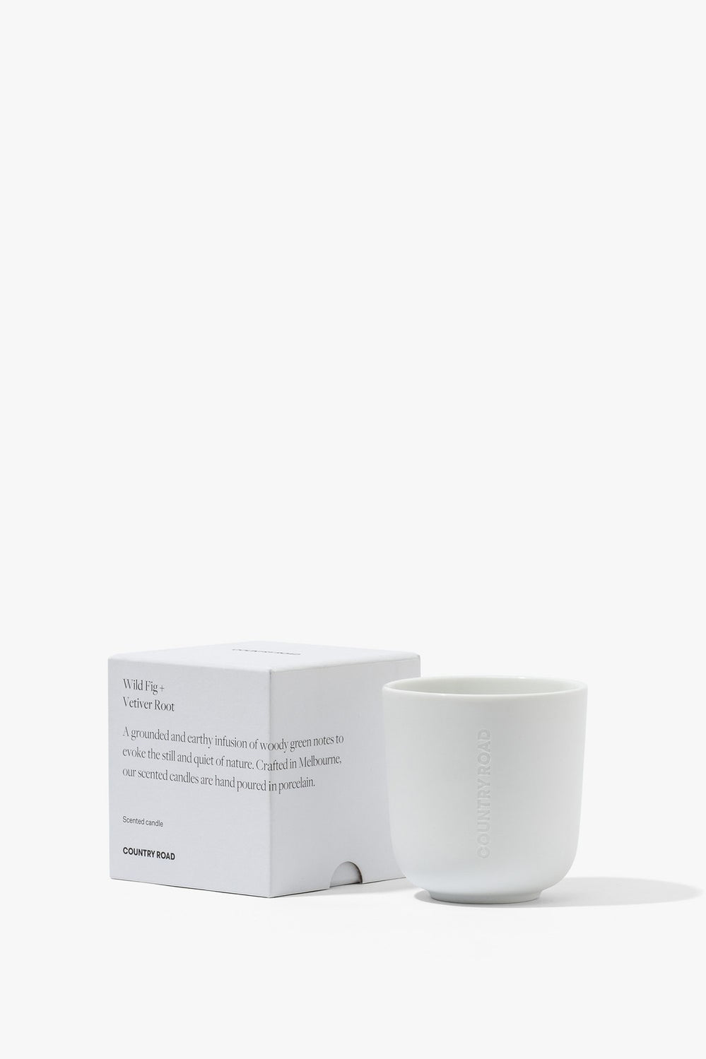 Wild Fig + Vetiver Root Small Candle
