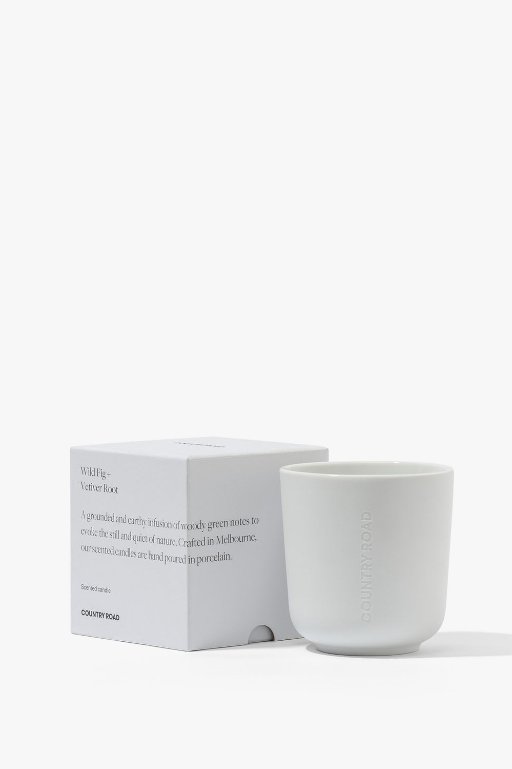 Wild Fig + Vetiver Root Medium Candle