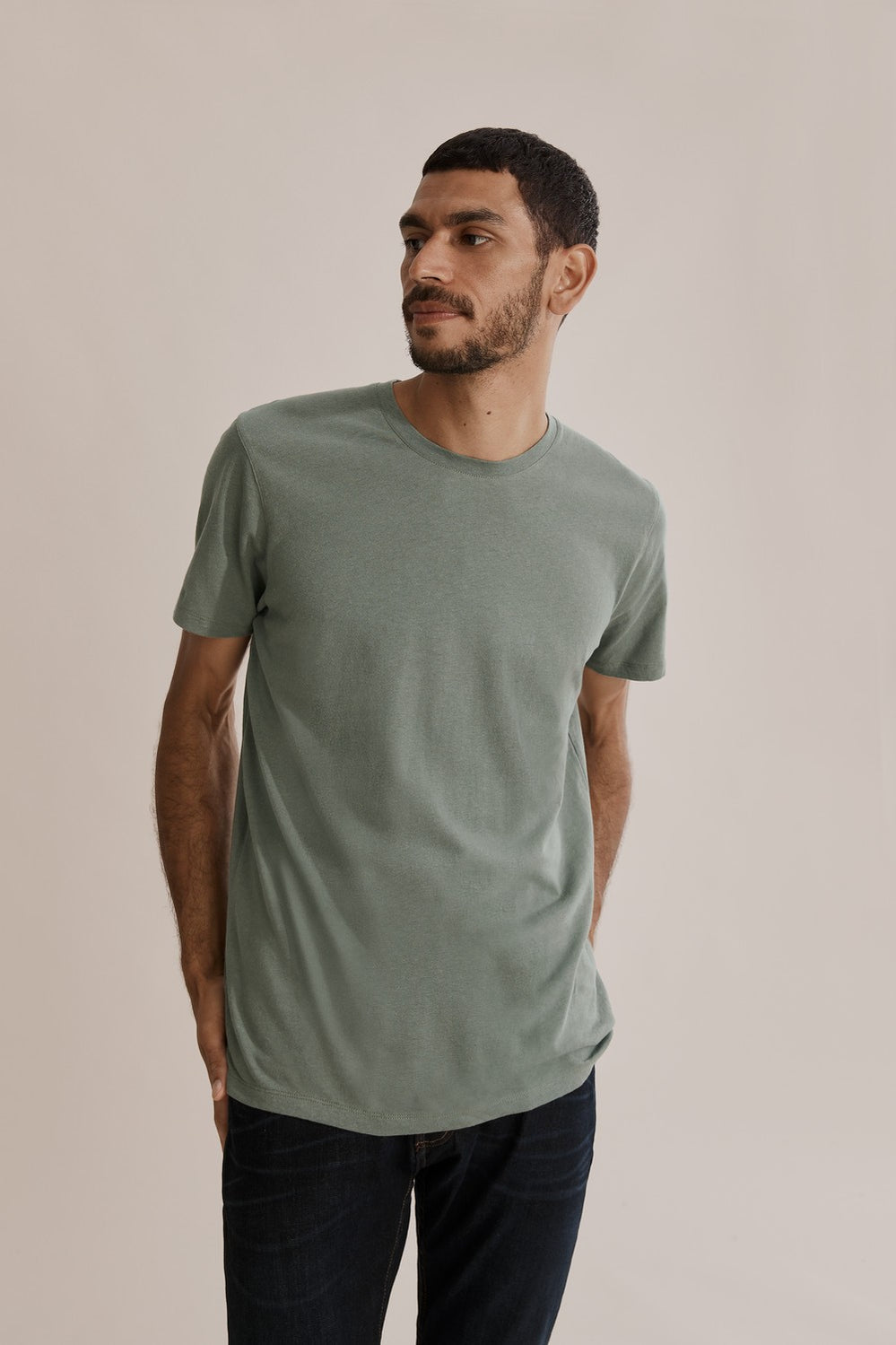 Regular Cotton Linen T-Shirt