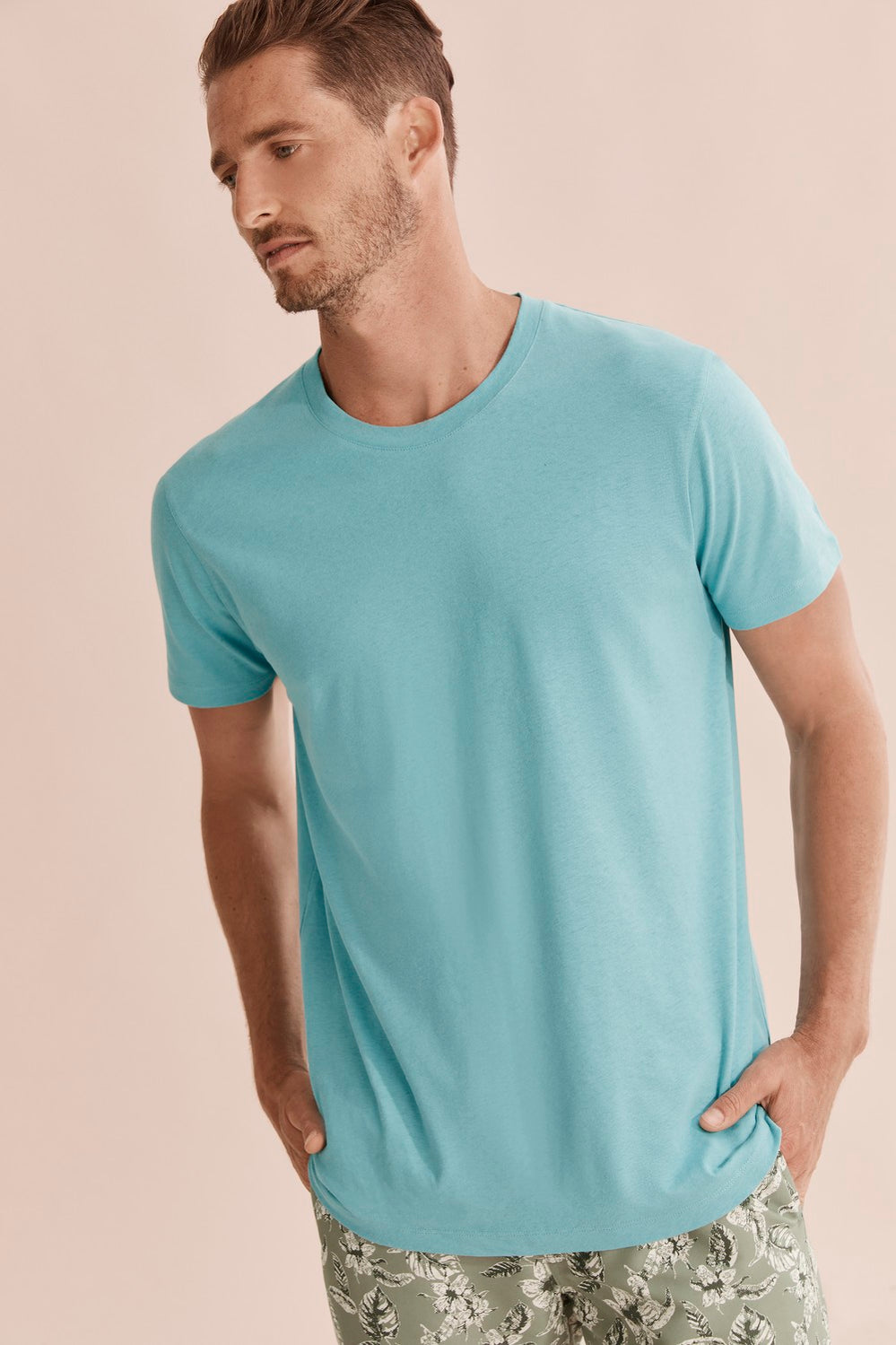 Regular Cotton Linen T-Shirt