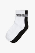 Heritage Quarter Crew Sock Pack Of 2