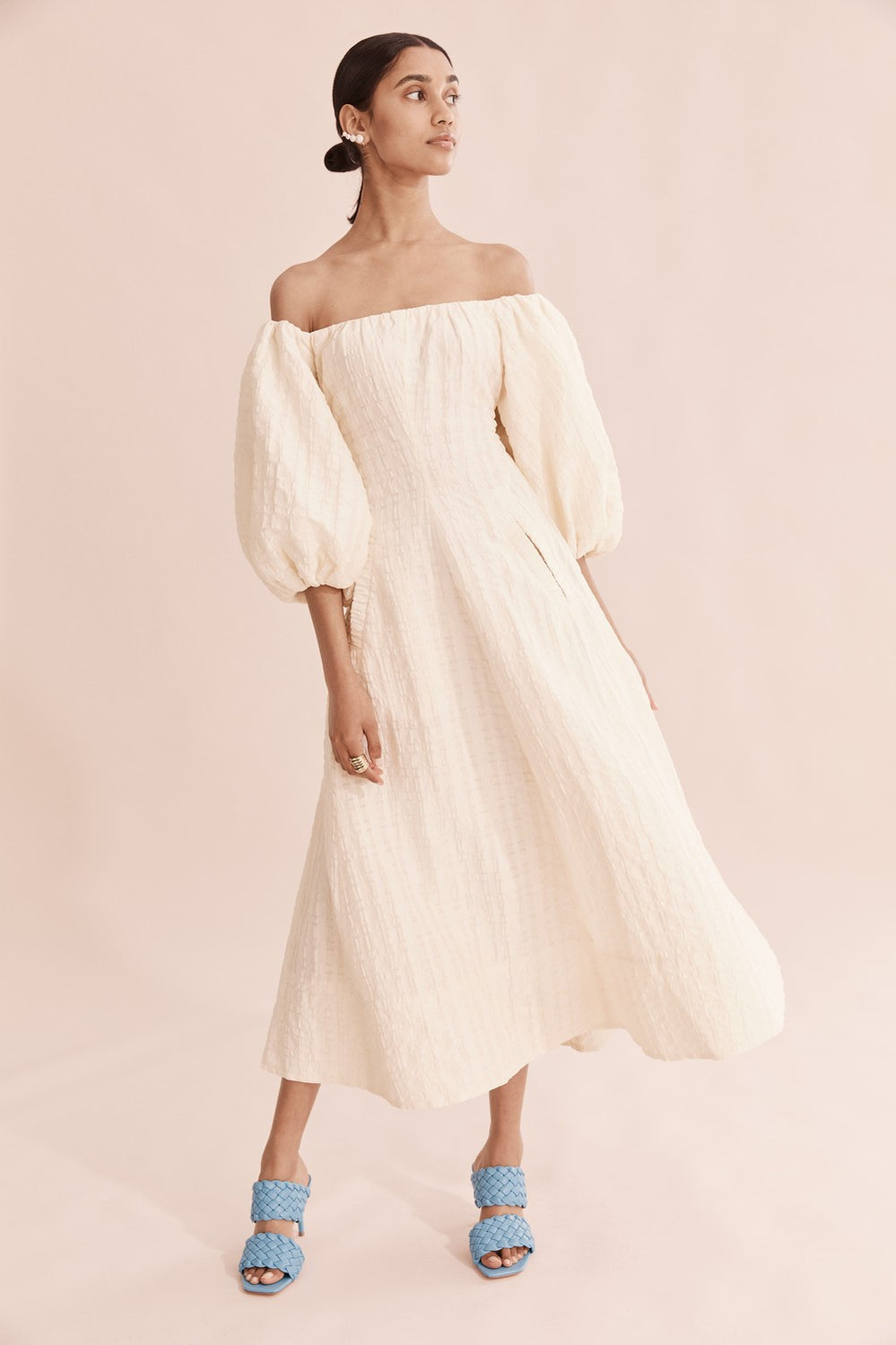 Off Shoulder Maxi Dress