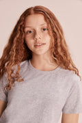 Teen Cotton Logo Basic T-Shirt