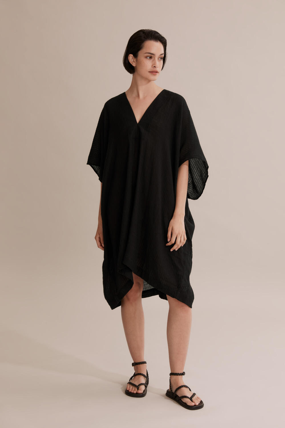 Self Stripe Kaftan