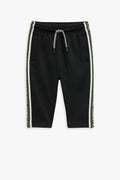 Polyester Stripe Track Pant