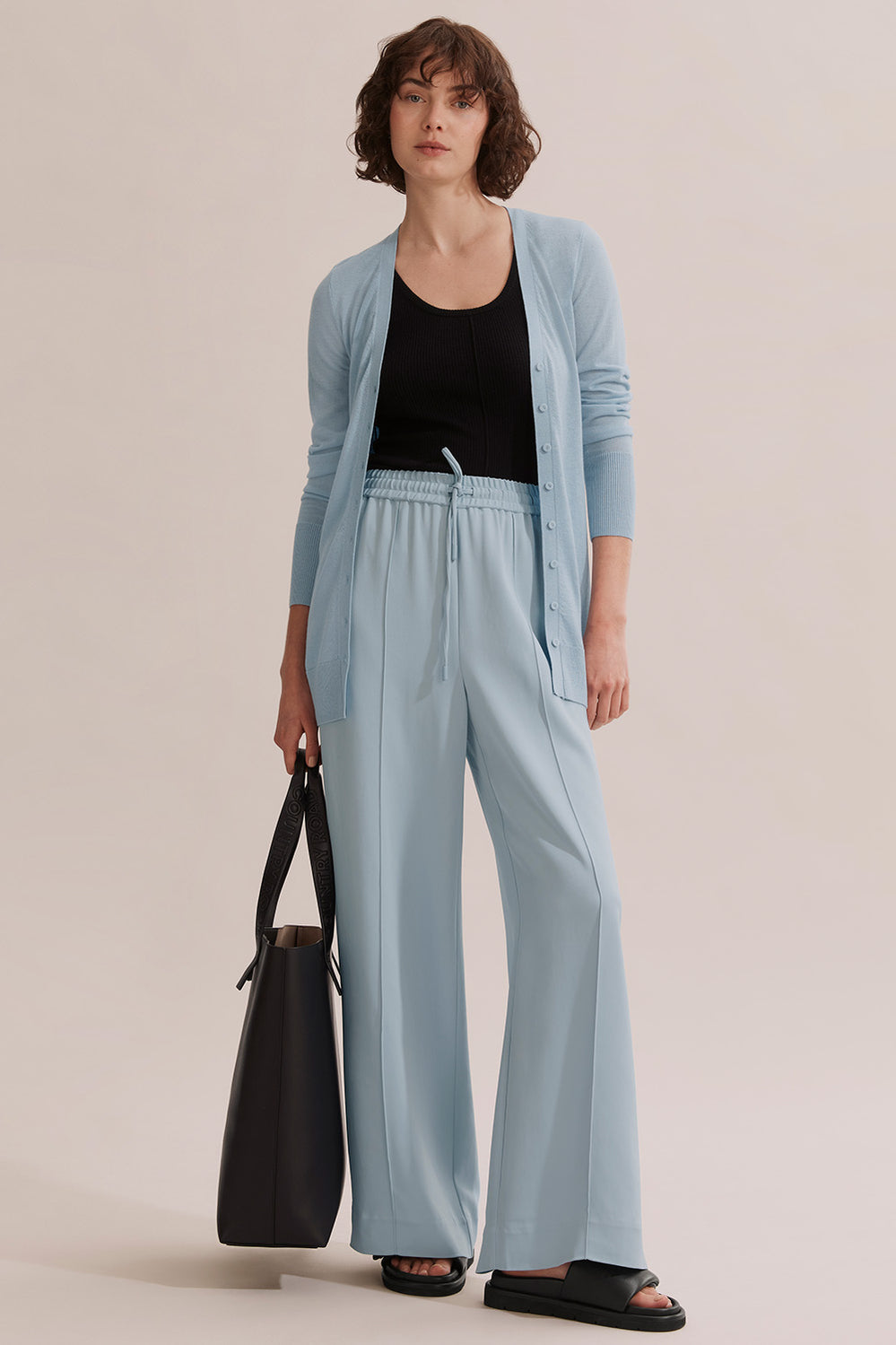 Merino Wool Silk Cardigan
