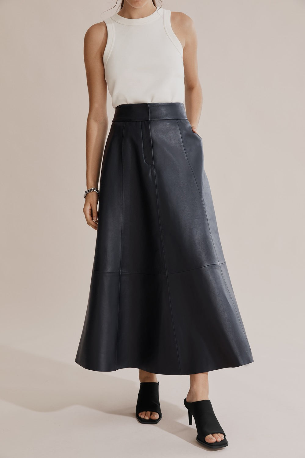 Leather Skirt
