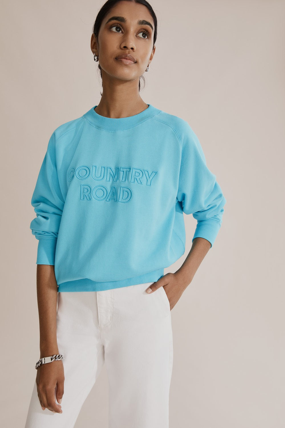 Cotton Casual Logo Sweat