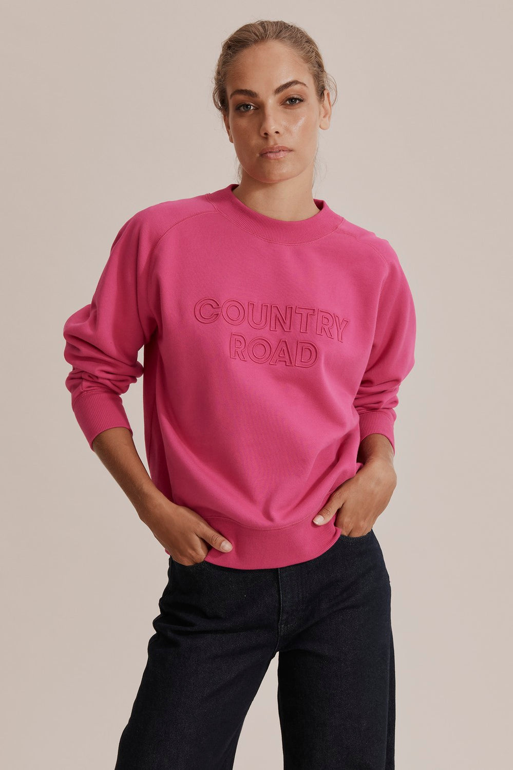 Cotton Casual Logo Sweat