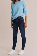 Cotton High Rise Skinny Jean