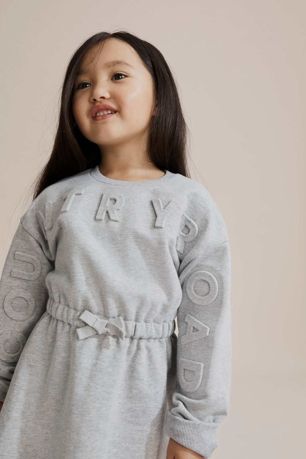 Cotton Logo Sweat Dress