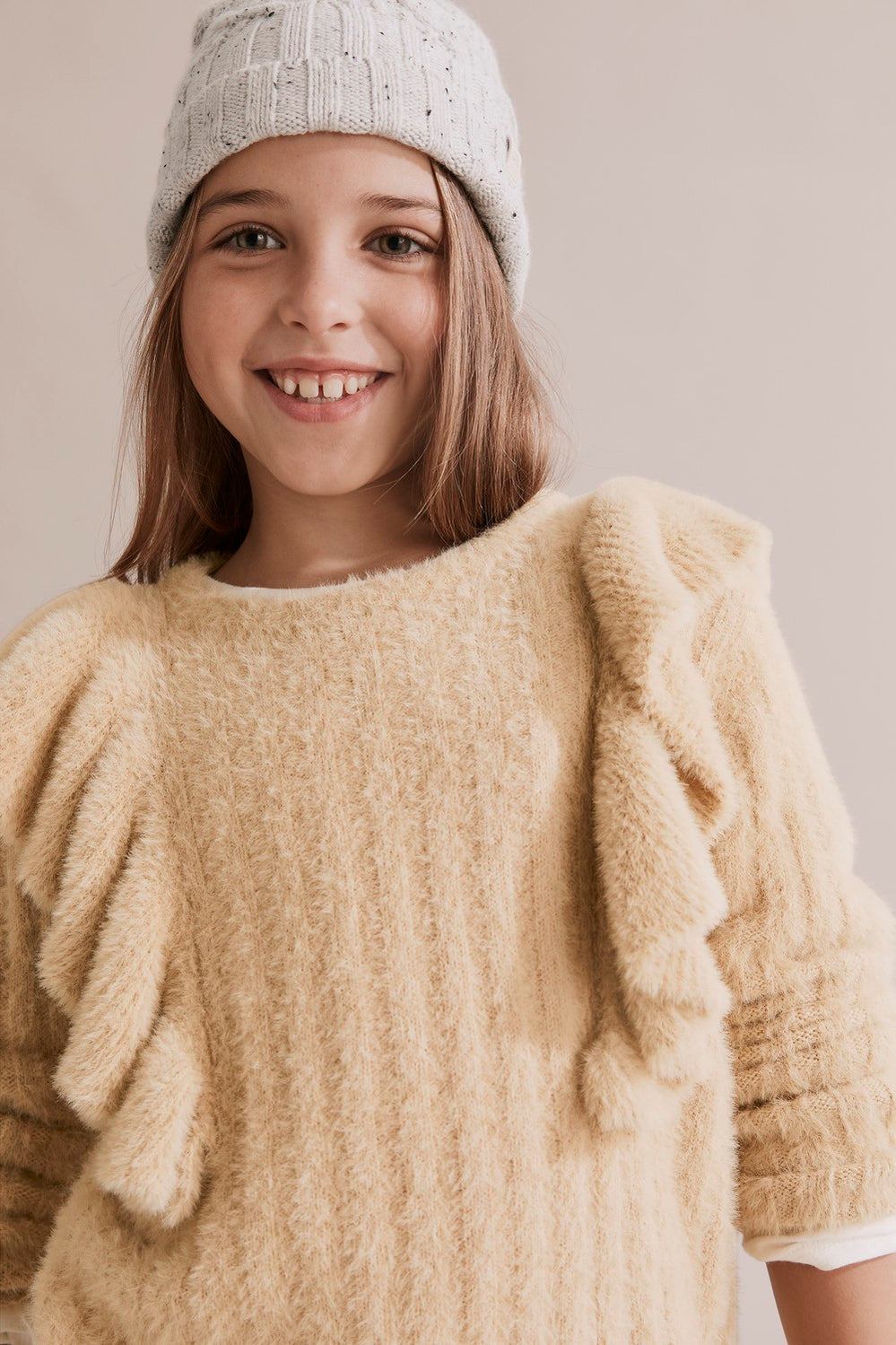 Frill Soft Knit