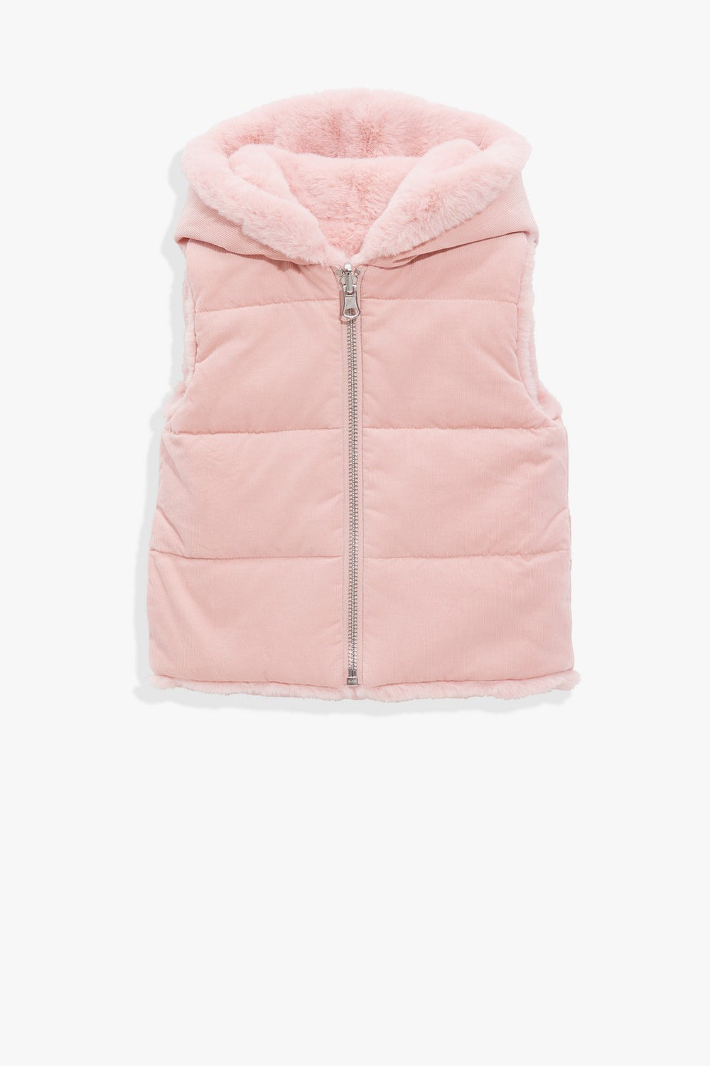 Reversible Faux Fur Vest
