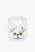 Cotton Unisex Pug Face Bib