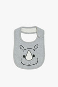 Cotton Unisex Rhino Face Bib