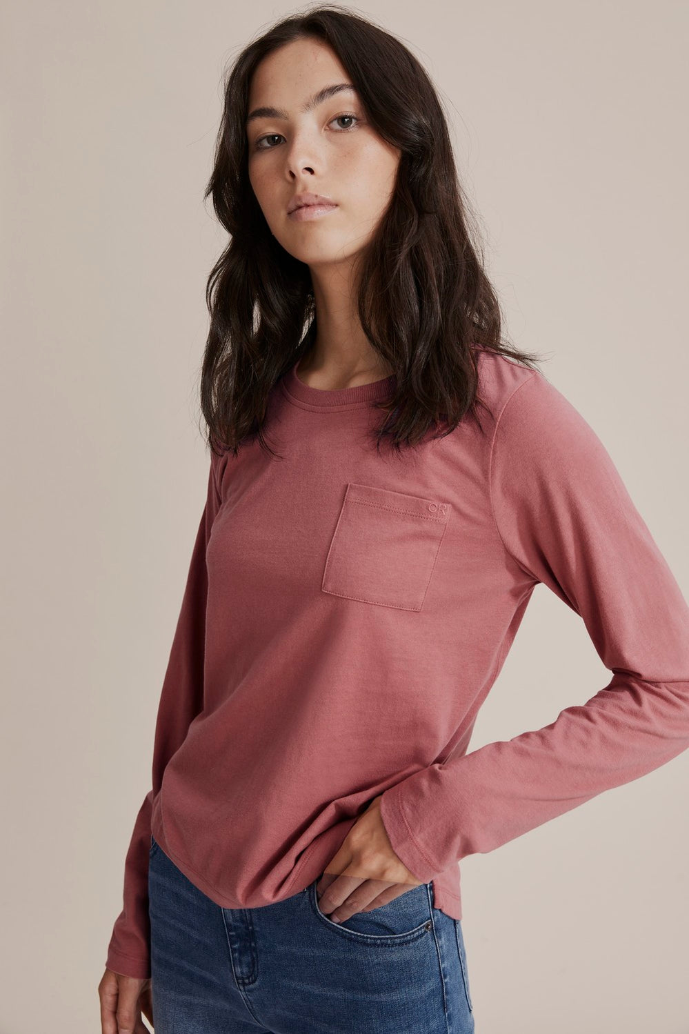 Tee Cotton Long Sleeve Basic T-Shirt