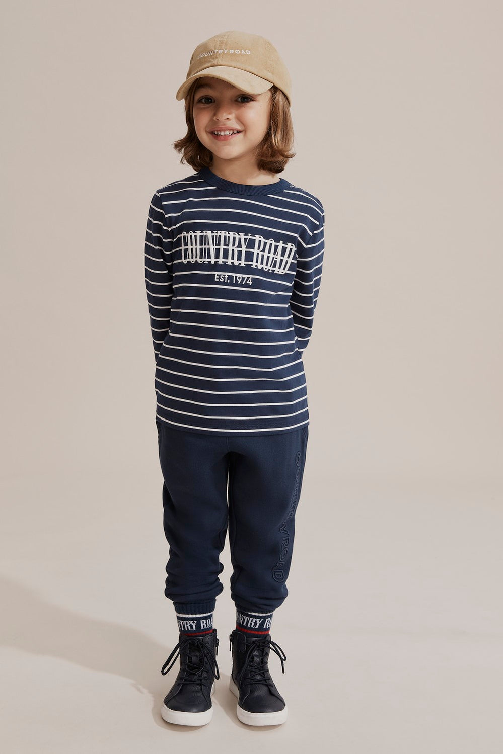 Cotton Logo Track Pant