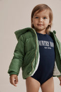 Cord Hood Puffer